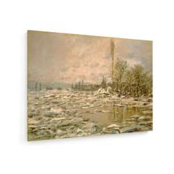 Tablou pe panza (canvas) - Claude Monet - Ice-floes - 1880 AEU4-KM-CANVAS-1066