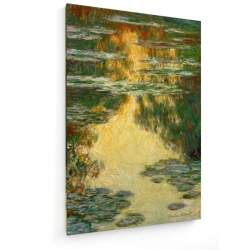 Tablou pe panza (canvas) - Claude Monet - Waterlilies - Painting AEU4-KM-CANVAS-1176