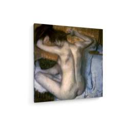 Tablou pe panza (canvas) - Edgar Degas - Woman combing her Hair AEU4-KM-CANVAS-808