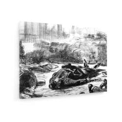Tablou pe panza (canvas) - Edouard Manet - Civil War AEU4-KM-CANVAS-1766