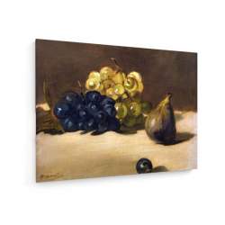 Tablou pe panza (canvas) - Edouard Manet - Grapes and figs - Painting AEU4-KM-CANVAS-1248