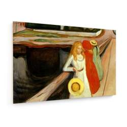 Tablou pe panza (canvas) - Edvard Munch - Girl on a Bridge AEU4-KM-CANVAS-1092
