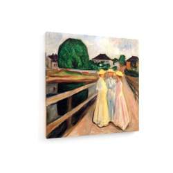 Tablou pe panza (canvas) - Edvard Munch - Girls on the pier AEU4-KM-CANVAS-1106