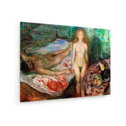 Tablou pe panza (canvas) - Edvard Munch - Marat's Death I (The Murderer) AEU4-KM-CANVAS-1089