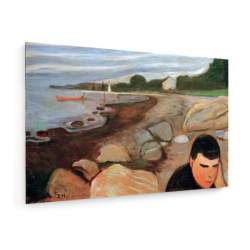 Tablou pe panza (canvas) - Edvard Munch - Melancholy - 1891/92 AEU4-KM-CANVAS-606