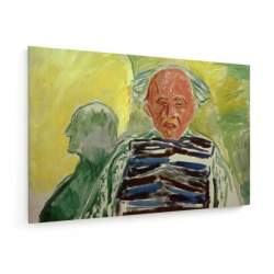 Tablou pe panza (canvas) - Edvard Munch - Self Portrait with sweater AEU4-KM-CANVAS-696