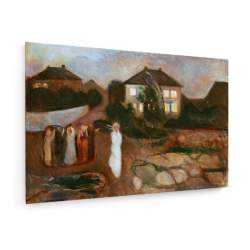 Tablou pe panza (canvas) - Edvard Munch - The Storm - 1893 AEU4-KM-CANVAS-1100