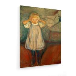 Tablou pe panza (canvas) - Edvard Munch - The child and death AEU4-KM-CANVAS-1086