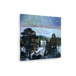 Tablou pe panza (canvas) - Edvard Munch - White Night - 1901 AEU4-KM-CANVAS-786