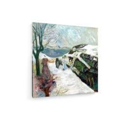 Tablou pe panza (canvas) - Edvard Munch - Winter landscape AEU4-KM-CANVAS-1521