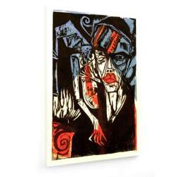 Tablou pe panza (canvas) - Ernst Ludwig Kirchner - Chamisso - Peter Schlemihl AEU4-KM-CANVAS-579