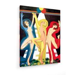 Tablou pe panza (canvas) - Ernst Ludwig Kirchner - Color Dance II AEU4-KM-CANVAS-1142
