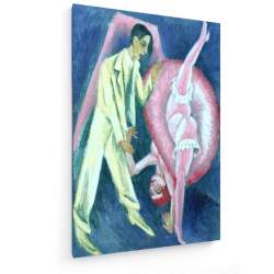 Tablou pe panza (canvas) - Ernst Ludwig Kirchner - Dancing Couple - Ptg.-1914 AEU4-KM-CANVAS-1043