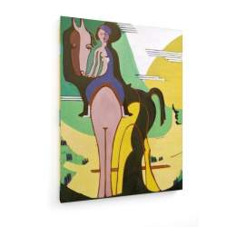 Tablou pe panza (canvas) - Ernst Ludwig Kirchner - Horsewoman AEU4-KM-CANVAS-1148