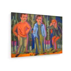 Tablou pe panza (canvas) - Ernst Ludwig Kirchner - Scherer - Camen AEU4-KM-CANVAS-1051