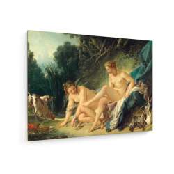 Tablou pe panza (canvas) - Francois Boucher - Diana in her Bath - 1742 AEU4-KM-CANVAS-1120