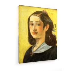 Tablou pe panza (canvas) - Gauguin - Portrait of Aline Gauguin- 1890 AEU4-KM-CANVAS-1645