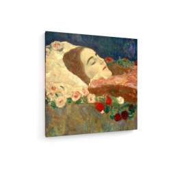 Tablou pe panza (canvas) - Gustav Klimt - Ria Munk on her deathbed - Painting 1911 AEU4-KM-CANVAS-1208