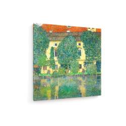Tablou pe panza (canvas) - Gustav Klimt - chamber Castle - Attersee III AEU4-KM-CANVAS-1314