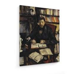 Tablou pe panza (canvas) - Gustave Geffroy by Paul Cezanne AEU4-KM-CANVAS-576