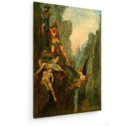 Tablou pe panza (canvas) - Gustave Moreau - The riddled Sphinx AEU4-KM-CANVAS-1110