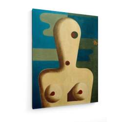 Tablou pe panza (canvas) - Heinrich Hoerle - Female Semi-Nude AEU4-KM-CANVAS-1264