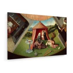 Tablou pe panza (canvas) - Hieronymus Bosch - The Seven Deadly Sins and the Four Last Thing AEU4-KM-CANVAS-1266