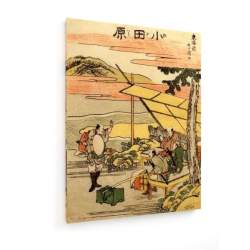 Tablou pe panza (canvas) - Hokusai - Odawara Station AEU4-KM-CANVAS-1213