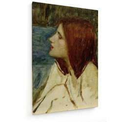 Tablou pe panza (canvas) - John William Waterhouse - Head of a Girl AEU4-KM-CANVAS-804
