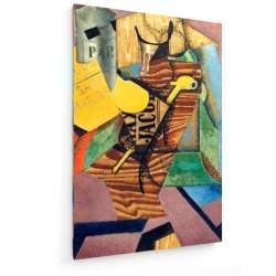 Tablou pe panza (canvas) - Juan Gris - Still Life with Book - 1913 AEU4-KM-CANVAS-1751