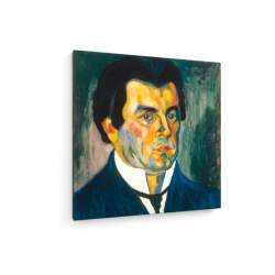 Tablou pe panza (canvas) - Kasimir Malevich - Self-portrait 1908 AEU4-KM-CANVAS-1160
