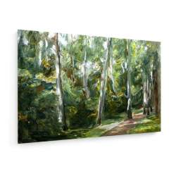 Tablou pe panza (canvas) - Max Liebermann - Birch Grove in Wannsee AEU4-KM-CANVAS-590