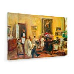 Tablou pe panza (canvas) - Max Liebermann - Family - Painting - 1926 AEU4-KM-CANVAS-592