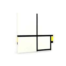 Tablou pe panza (canvas) - Mondrian - Composition with yellow -1930 AEU4-KM-CANVAS-1804