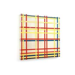 Tablou pe panza (canvas) - New York City 1 - Piet Mondrian - Painting 1941 AEU4-KM-CANVAS-1795