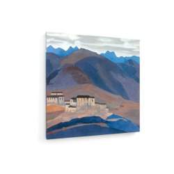 Tablou pe panza (canvas) - Nicholas Roerich - Tibetan Monastery AEU4-KM-CANVAS-1188