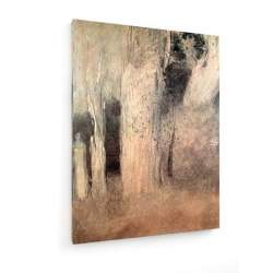 Tablou pe panza (canvas) - Odilon Redon - The Druidess - Charcoal AEU4-KM-CANVAS-789