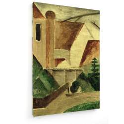 Tablou pe panza (canvas) - Oskar Schlemmer - Monastery AEU4-KM-CANVAS-572