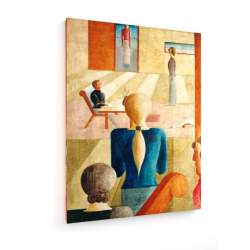 Tablou pe panza (canvas) - Oskar Schlemmer - Women's School - 1930 AEU4-KM-CANVAS-762