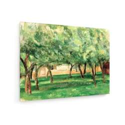 Tablou pe panza (canvas) - Paul Cezanne - Farmstead in Normandy - c. 1885 AEU4-KM-CANVAS-1493