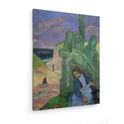 Tablou pe panza (canvas) - Paul Gauguin - Cristo verde AEU4-KM-CANVAS-792