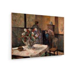 Tablou pe panza (canvas) - Paul Gauguin - Still-life with flowers AEU4-KM-CANVAS-1631