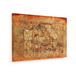 Tablou pe panza (canvas) - Paul Klee - Arrival of the Air Steamer - 1921 AEU4-KM-CANVAS-1390