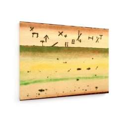 Tablou pe panza (canvas) - Paul Klee - Celestial Signs above Field AEU4-KM-CANVAS-708