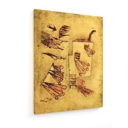 Tablou pe panza (canvas) - Paul Klee - Fire Wind (Firewind) - 1923 AEU4-KM-CANVAS-1396