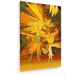 Tablou pe panza (canvas) - Paul Klee - Genii (Figures fr. a. Ballet) - 1922 AEU4-KM-CANVAS-1501