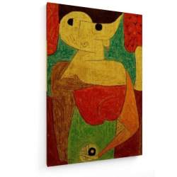 Tablou pe panza (canvas) - Paul Klee - Omphalo Centric Lecture - 1939 AEU4-KM-CANVAS-1367
