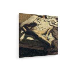 Tablou pe panza (canvas) - Pierre Bonnard - Woman Dozing on Bed - Painting AEU4-KM-CANVAS-1203