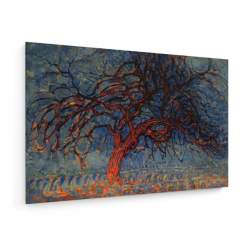 Tablou pe panza (canvas) - Piet Mondrian - Evening (Red Tree) AEU4-KM-CANVAS-891