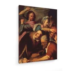 Tablou pe panza (canvas) - Rembrandt - Jesus and the Money-changers AEU4-KM-CANVAS-982